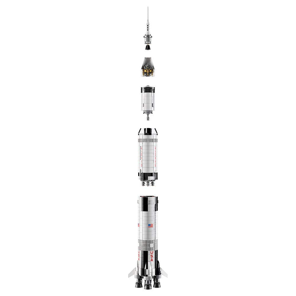 Lego saturn v online rocket 21309