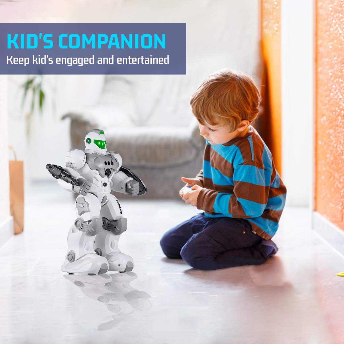 Intelligent Programmable RC Robot – Smart Kids Planet