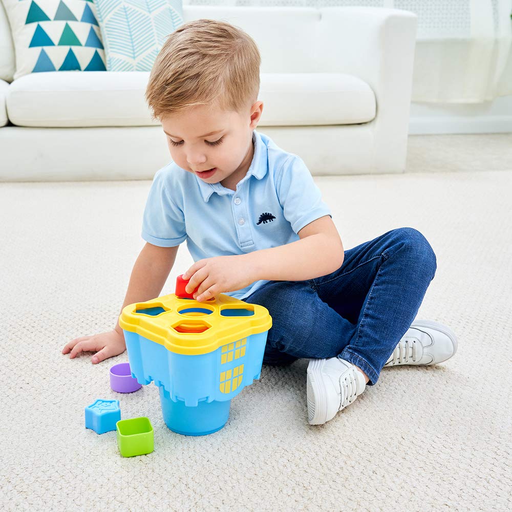 Nesting Cups Shape Sorter Baby Stacking Castle Toys for Toddlers 1-3, for  Infant