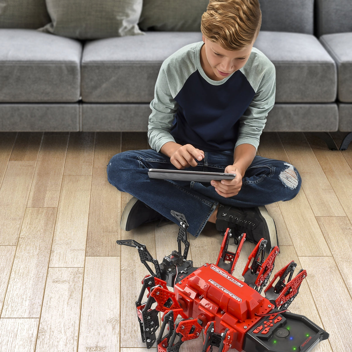 Meccano-Erector – MeccaSpider Robot Kit for Kids to Build, STEM