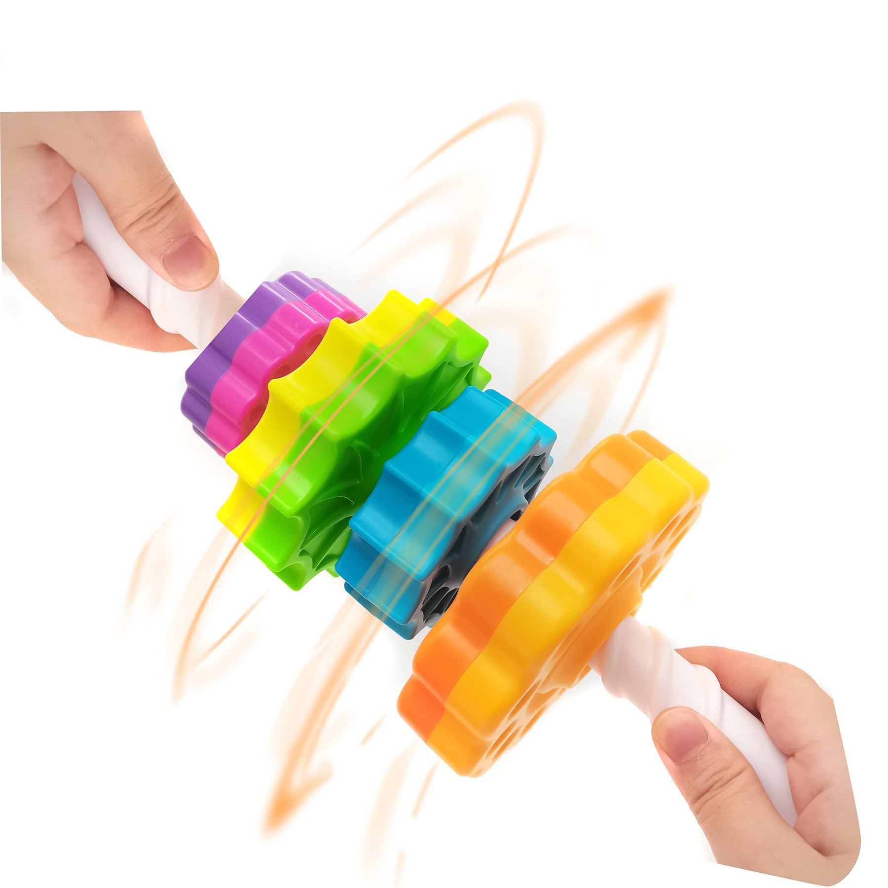 Shell Toy Spin Stack Toddler Spin & Stack Tower Toy – Smart Kids Planet