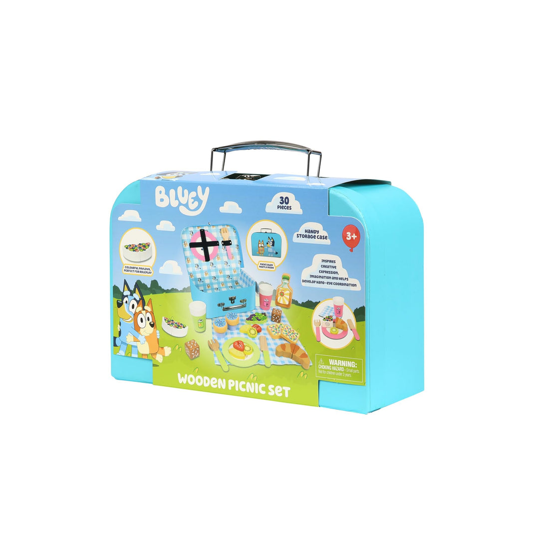 Bluey Picnic Basket Set – Smart Kids Planet