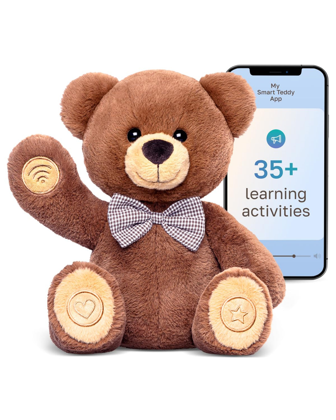 Interactive teddy bear toy on sale