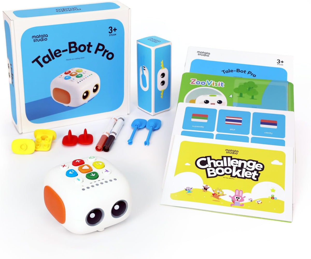 My First Coding Adventure Robot, Screen Free STEM Coding Toy for Kids ...