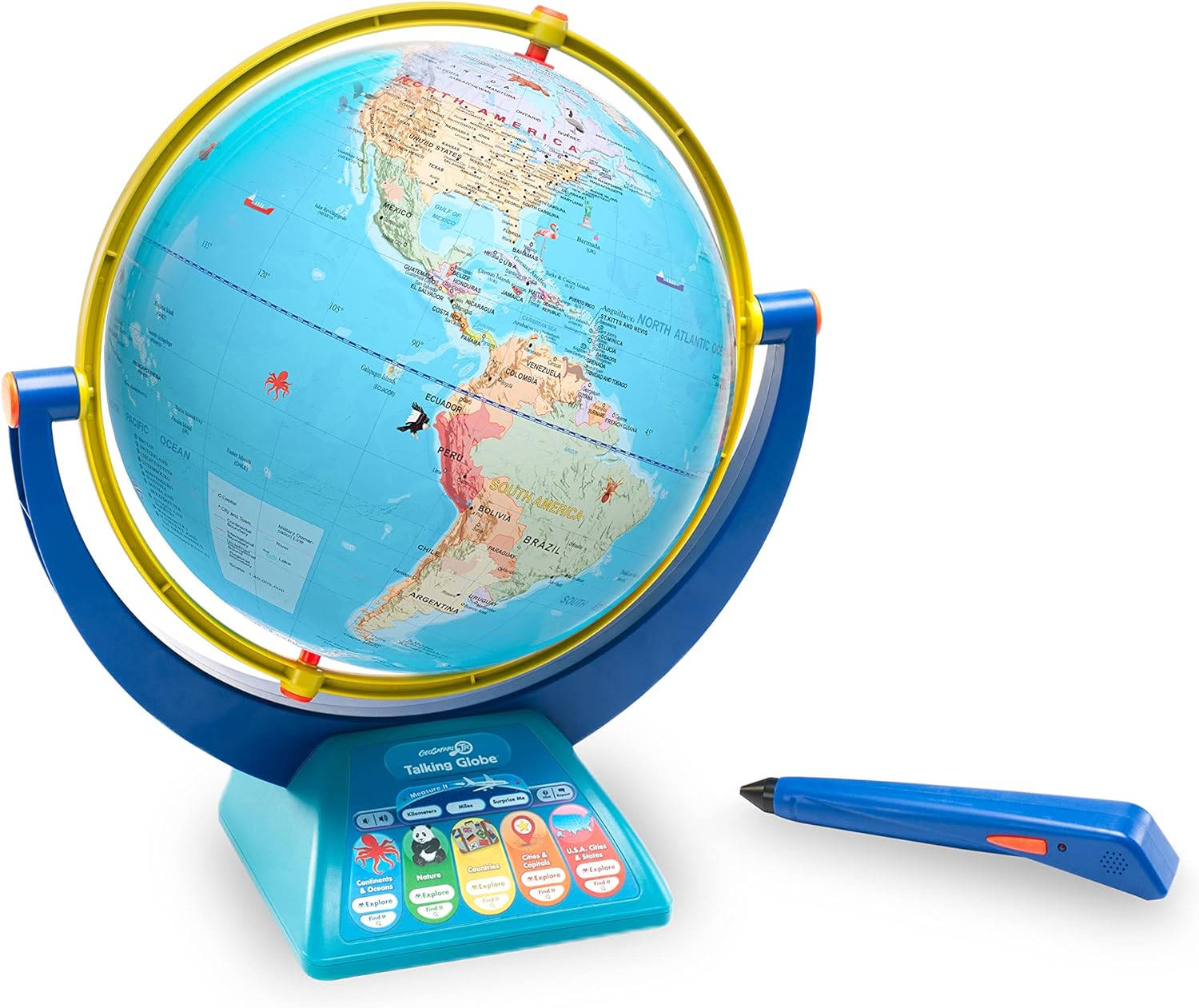 Talking Interactive Globe with Talking Pen – Smart Kids Planet