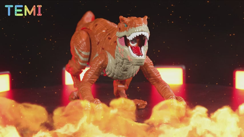 Dino-Rific RC T-Rex Toy: Roaring, Walking, Mist-Spraying Fun for Kids   Smart Kids Planet