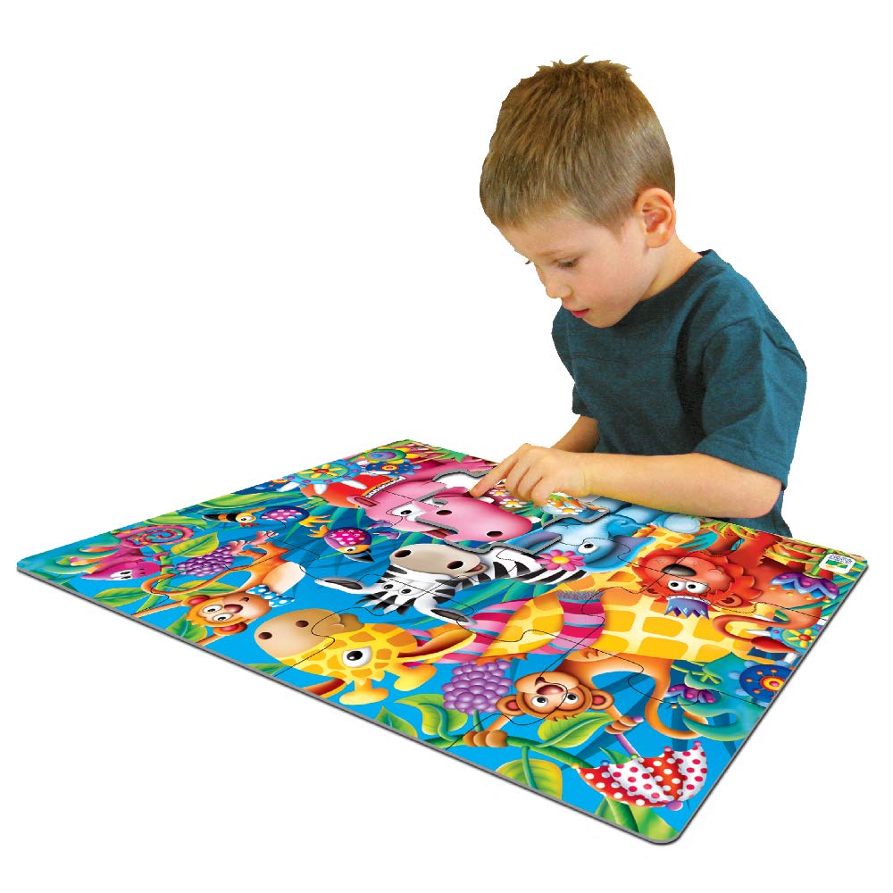 My First Jungle Friends Puzzle - 12 Pieces – Smart Kids Planet