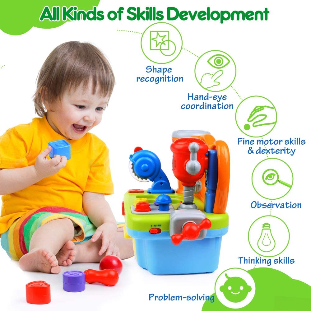 Eternbench Maximum Fun & Learning STEM Toddler Station – Smart