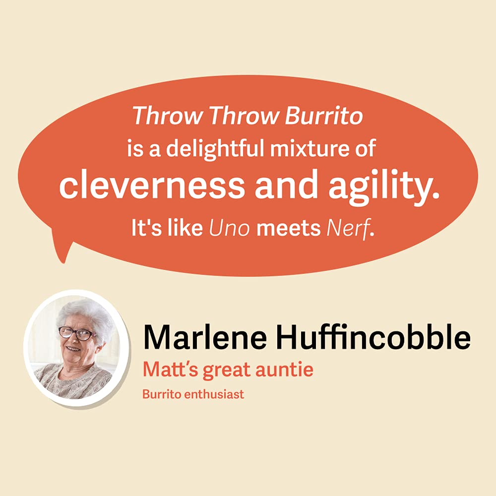  Throw Throw Burrito by Exploding Kittens - A Dodgeball Card  Game - Family-Friendly Party Games - for Adults, Teens & Kids - 2-6 Players  : Toys & Games