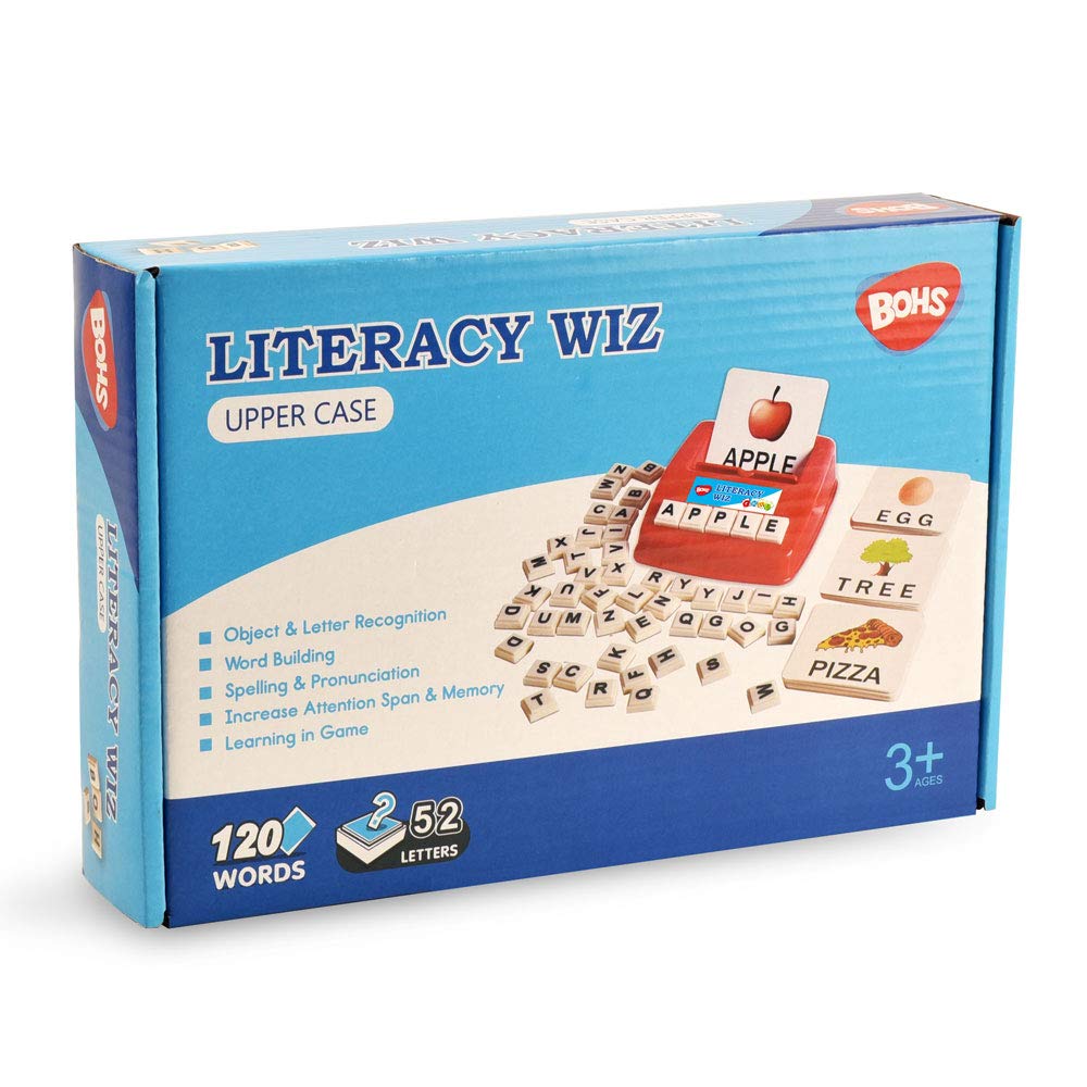  BOHS English Literacy Wiz Fun Game - Upper Case Sight