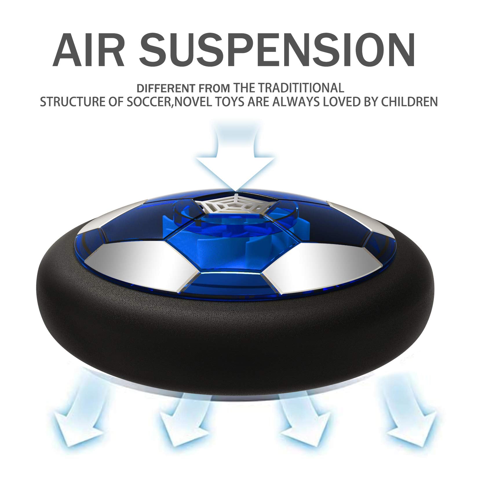 Floating Football LED Air Power Floating Hover Soccer – Smart Kids Planet