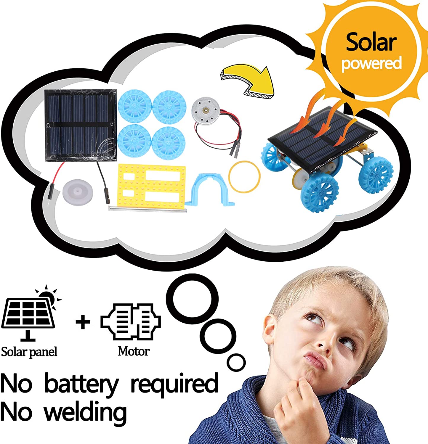 Kids Solar Power Learning Experiment Projects Set – Smart Kids Planet