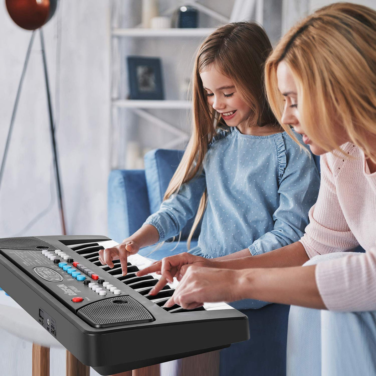 Portable Electronic Piano Keyboard | Professional Educational Musical Toy with Mic & Record Function for Beginners 3+