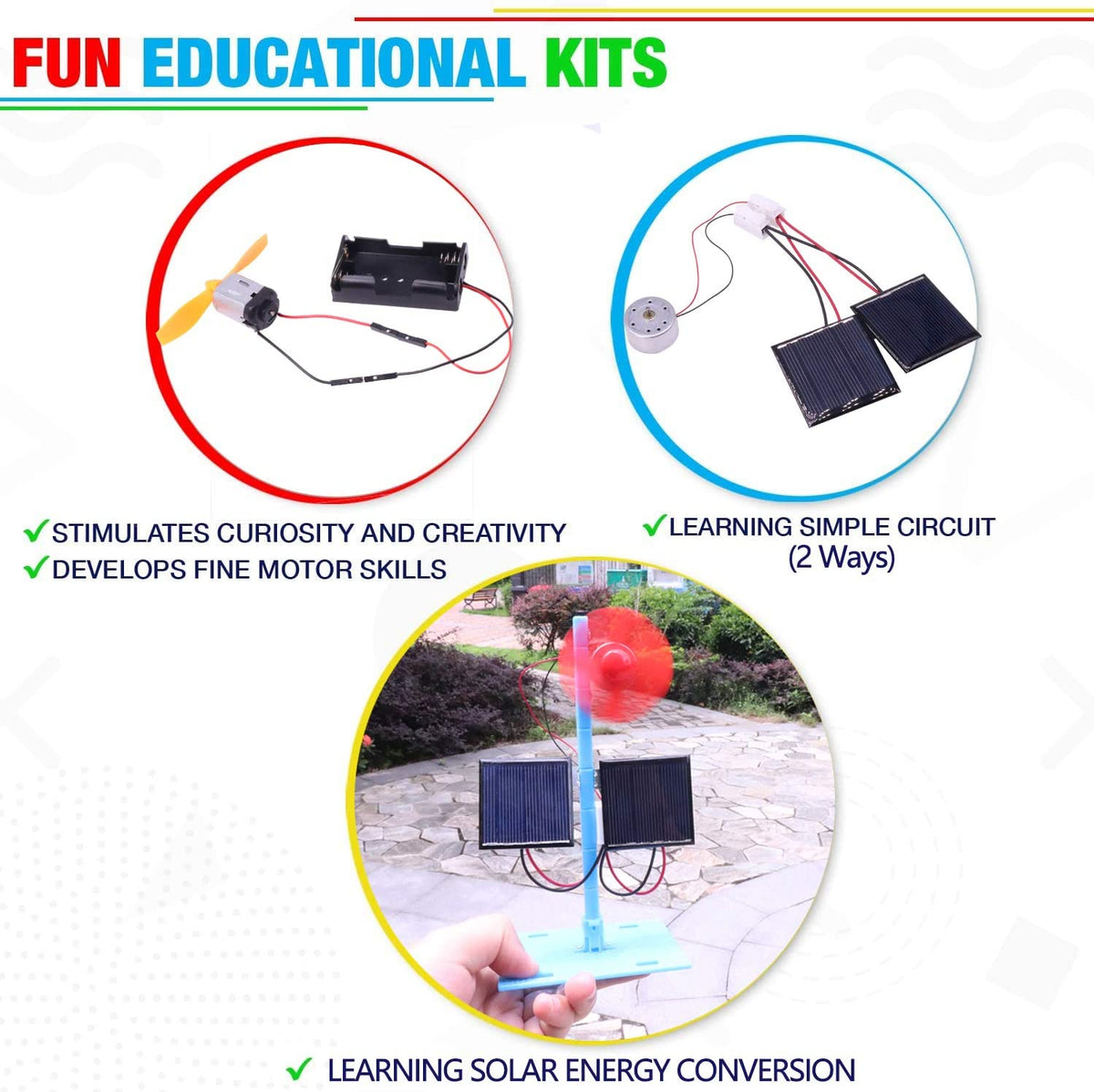Kids Solar Power Learning Experiment Projects Set – Smart Kids Planet