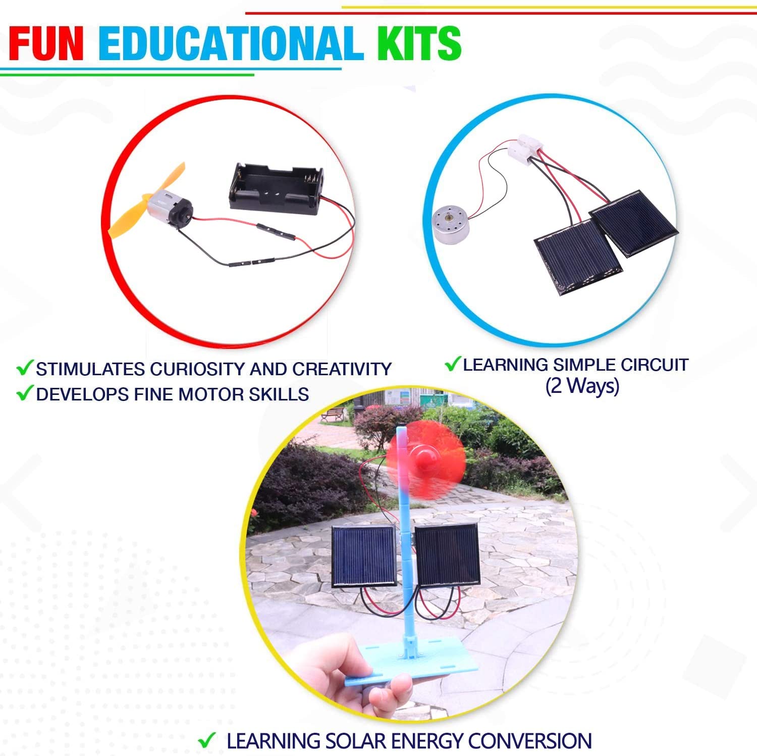 Solar Learning Module Kids Solar Power Learning Experiment Projects Set – Smart Kids Planet