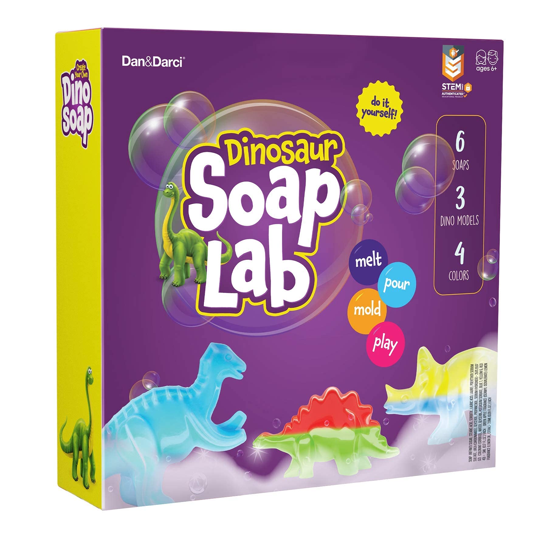 Toy Unboxing - Create Your Own Soap/ Soapmaking Kit by Dan & Darci 