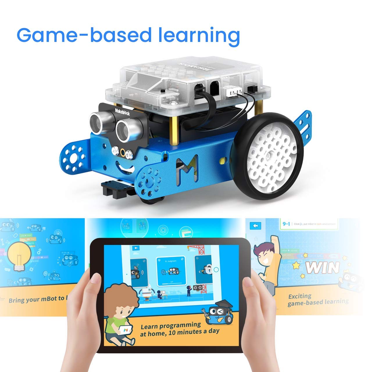 ClicBot kids' coding robot helps young minds discover coding and build a  robot pet » Gadget Flow