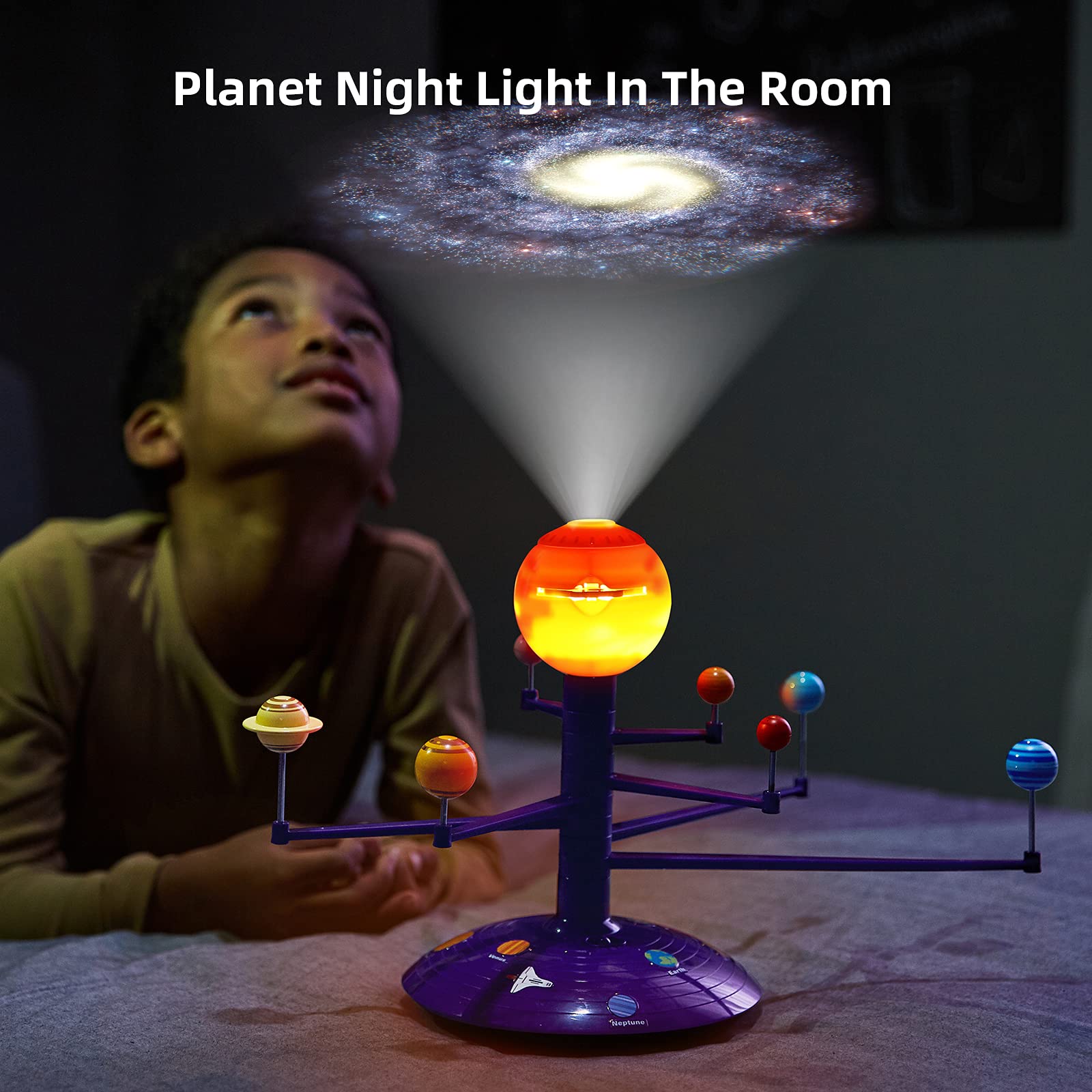 Proyector Planetario sistema solar con sonido Science Can - Juguetería  Cadaques Kids