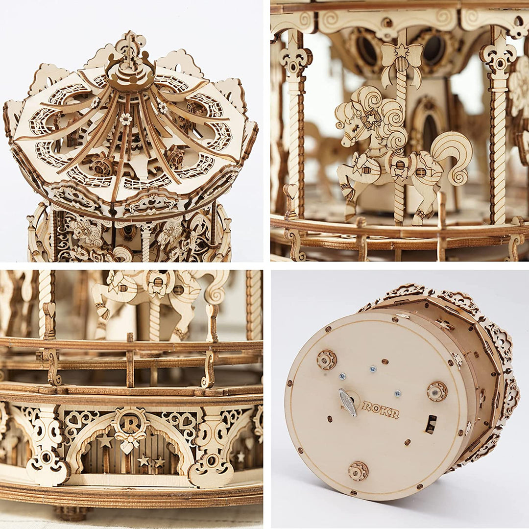 Society6 ケース merry-go-round by EwKaPhoto DIY Wooden Merry Go Round Puzzle – Smart Kids Planet