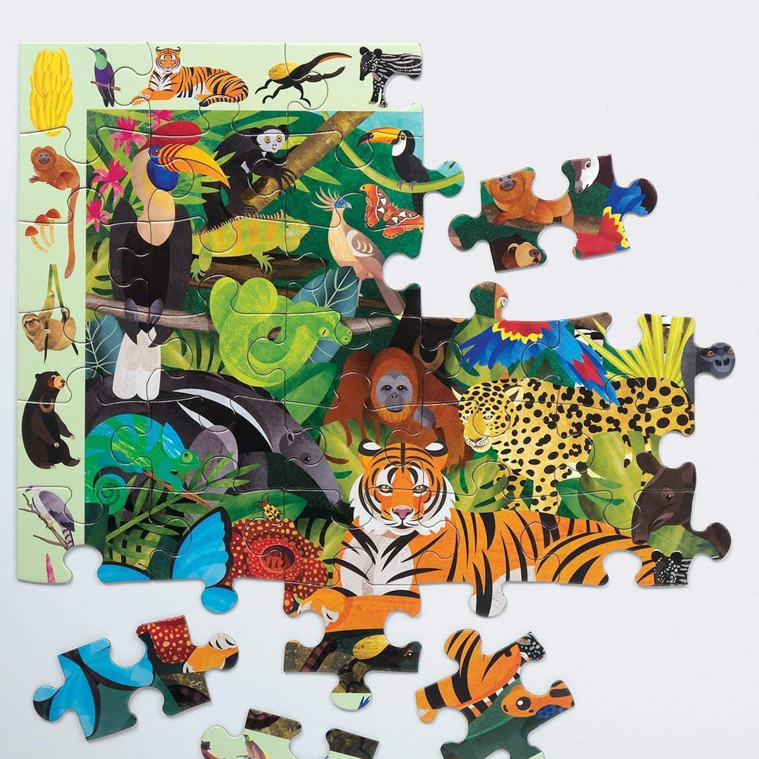 Montessori Search and Find Rainforest Puzzle – Smart Kids Planet