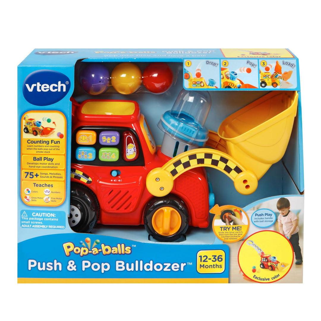 Pop-a-Ball Bulldozer – Smart Kids Planet