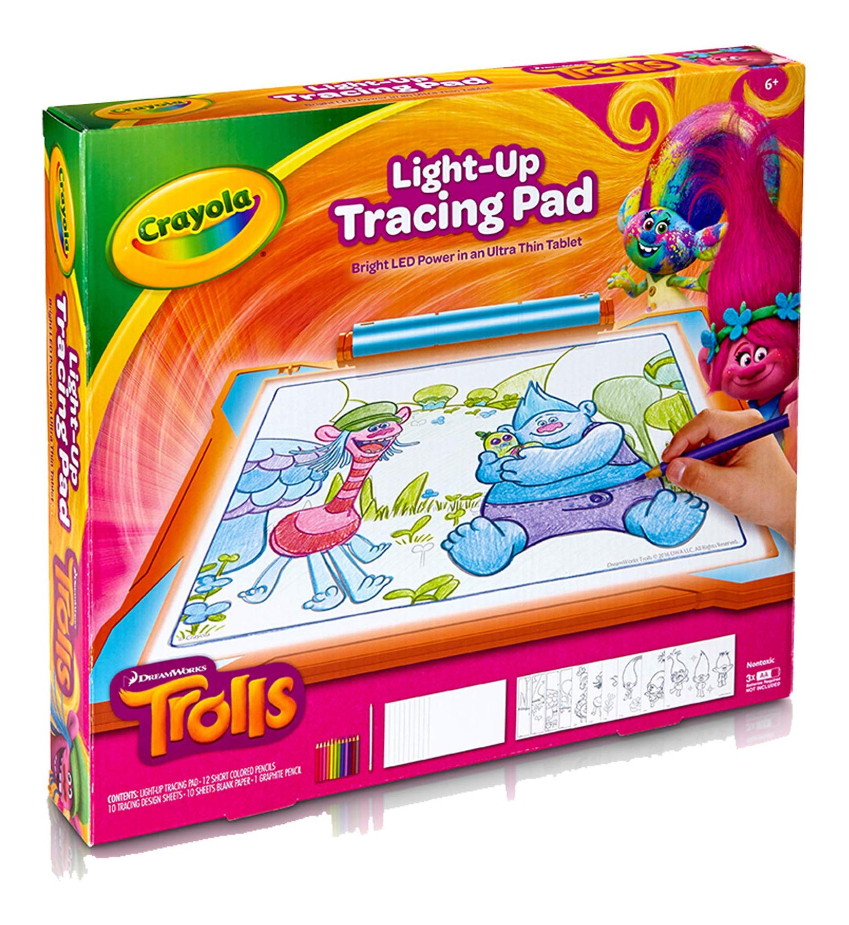 Light Up Drawing Colorful LED Tracing Board For 2 To 7 Year Old Boys &  Girls