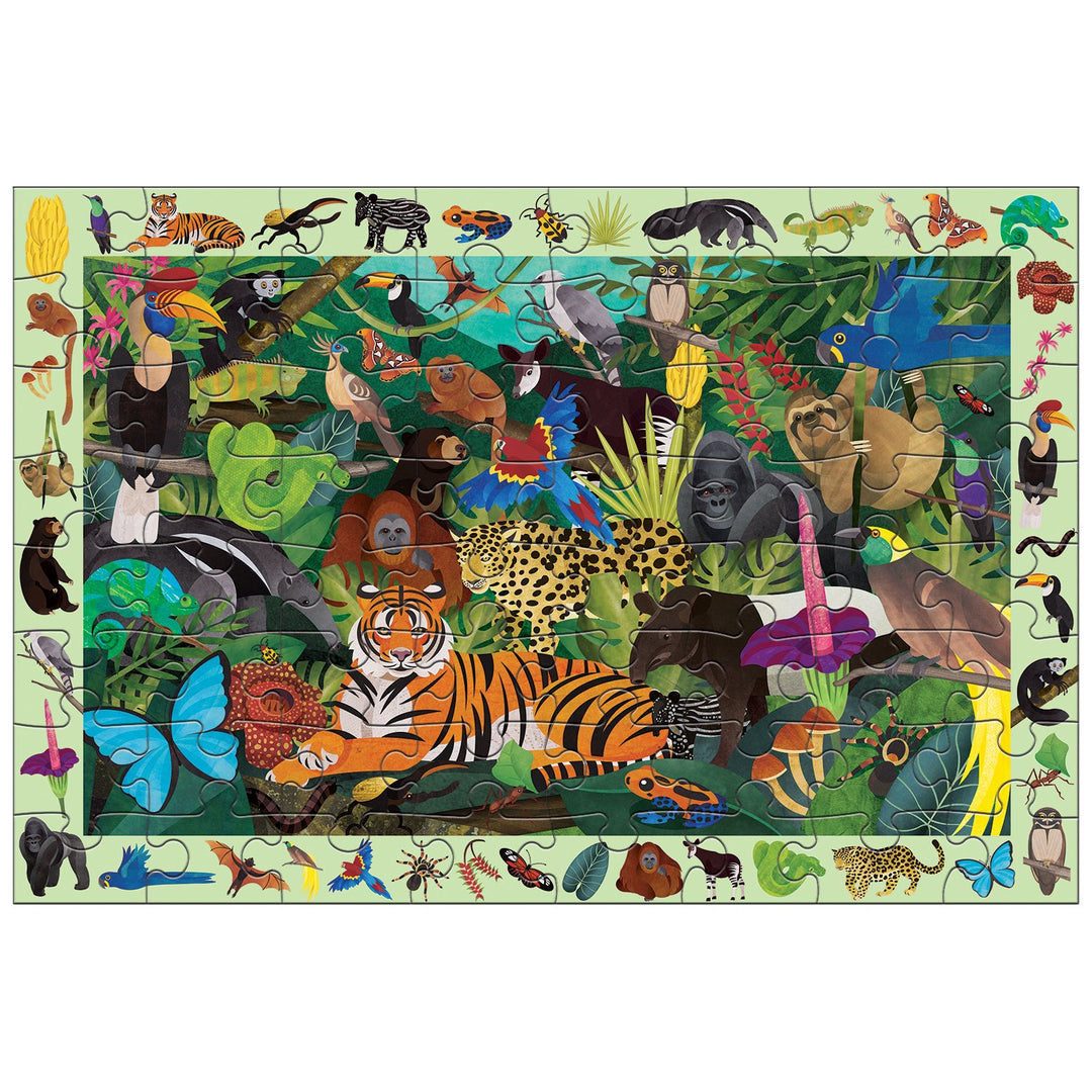 Montessori Search and Find Rainforest Puzzle – Smart Kids Planet