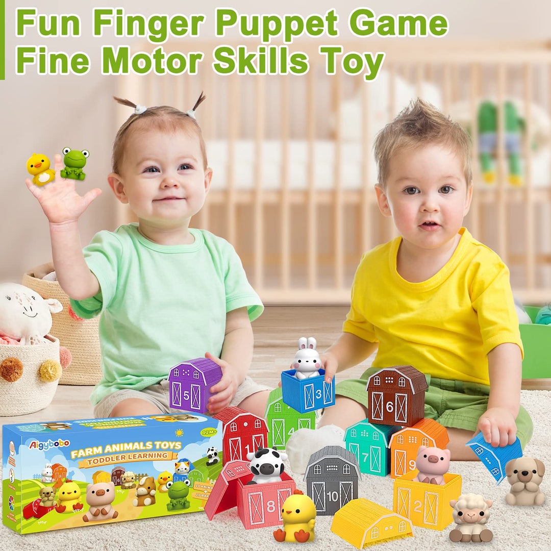 Elfew Baby Toys 6-12 esi, Soft Barn Far con gli Aniali Ripieni, Baby Elfew Baby Toys 6-12 esi, Soft Barn Far con gli Aniali Ripieni, Baby