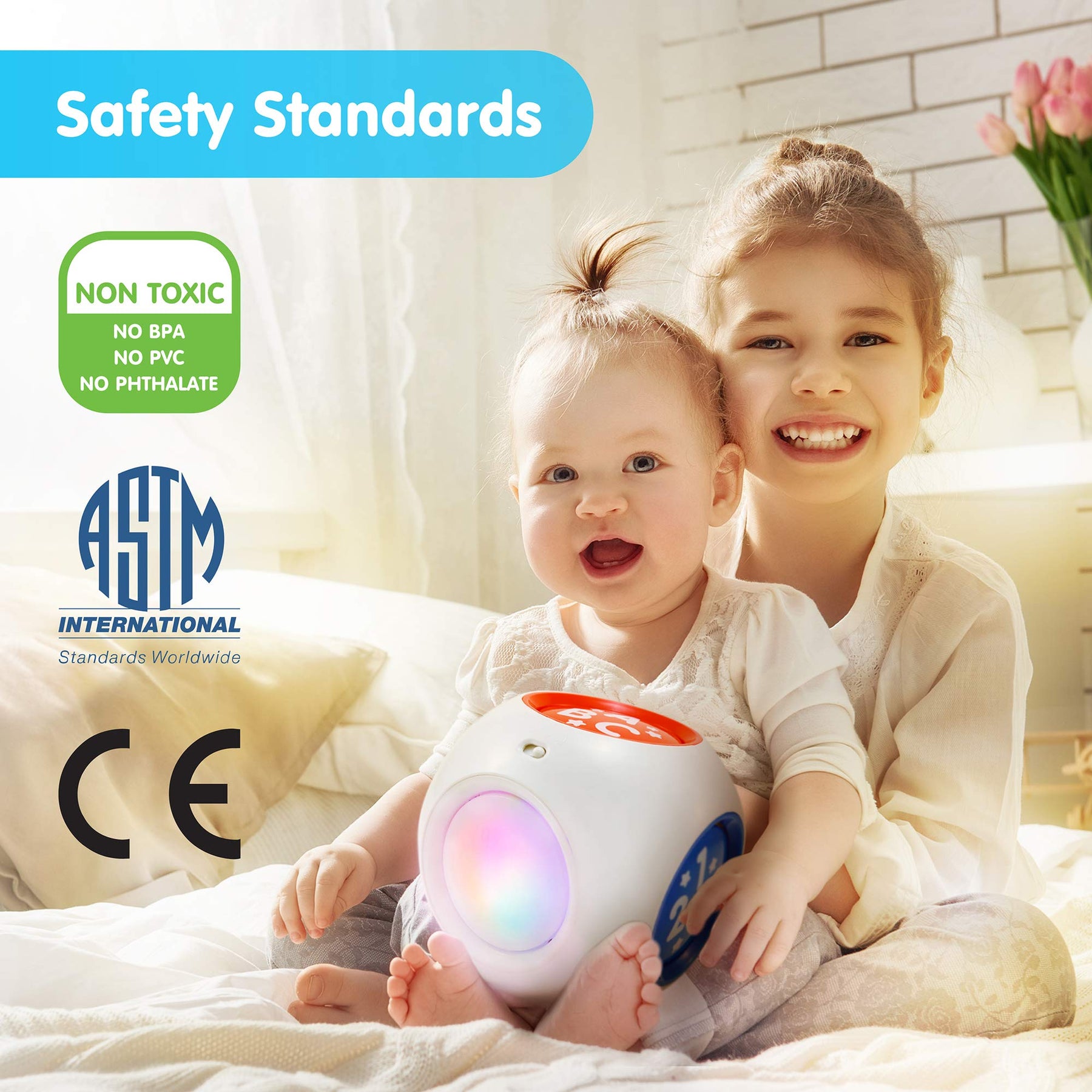 Interactive 3D Learning Cube | Creative Toys for 1 Year Olds – Smart ...