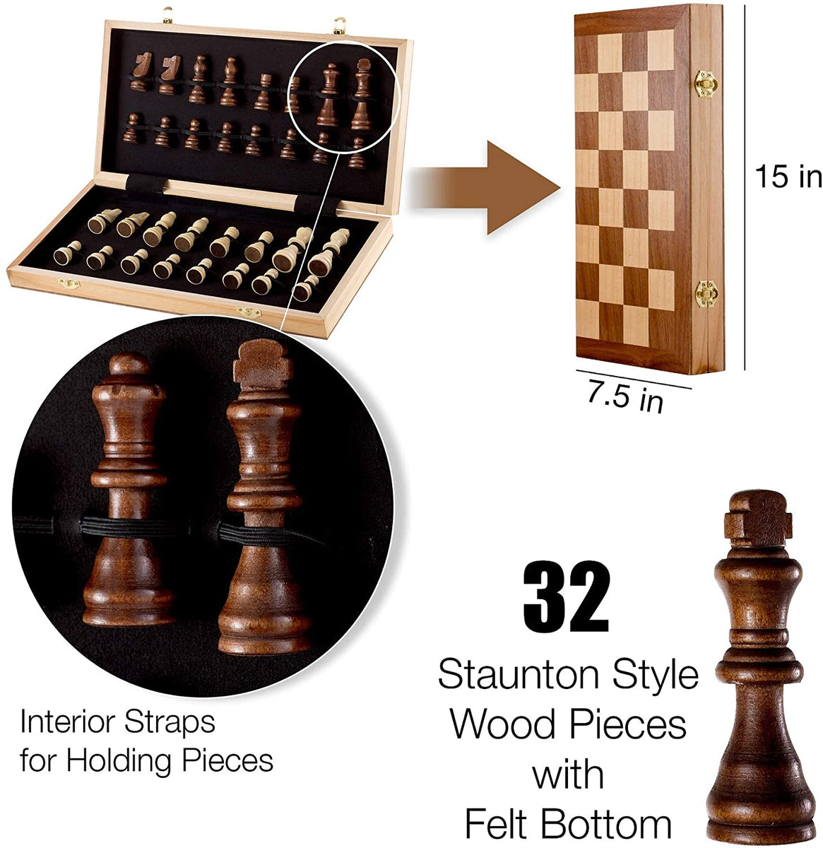 Tree Chess Set Forest Chess Set – Smart Kids Planet