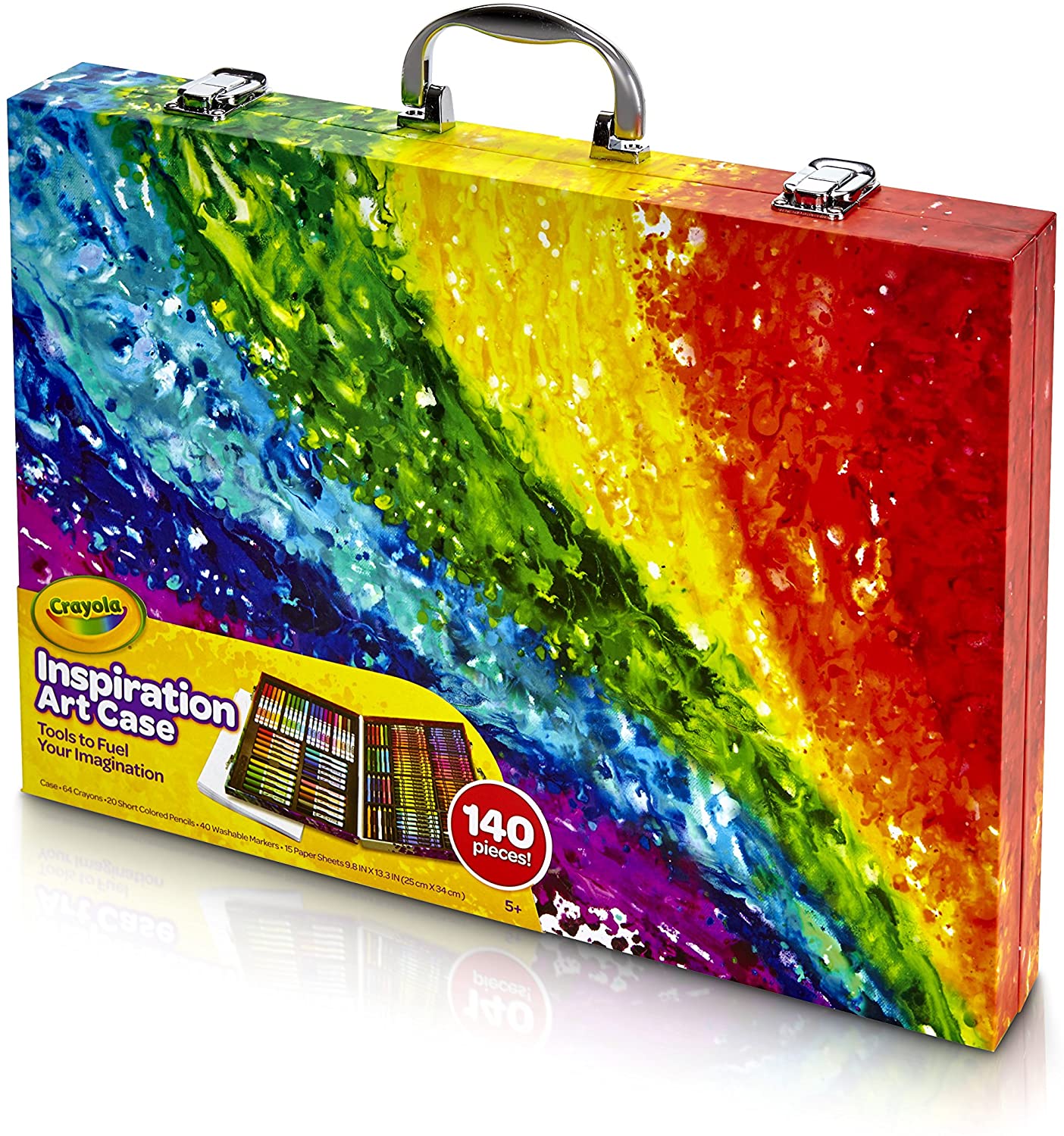 Crayola 140-Piece Art Case $12