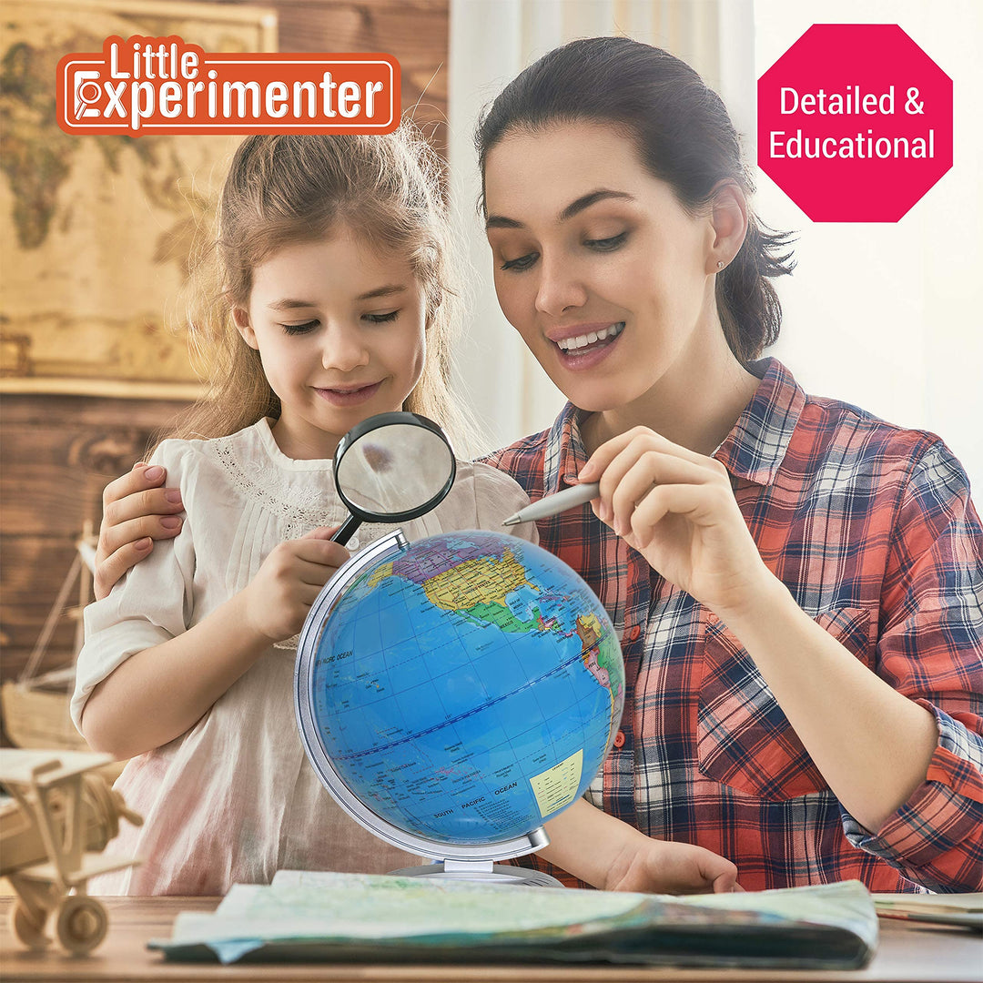 LED Night Light Globe of The World – Smart Kids Planet
