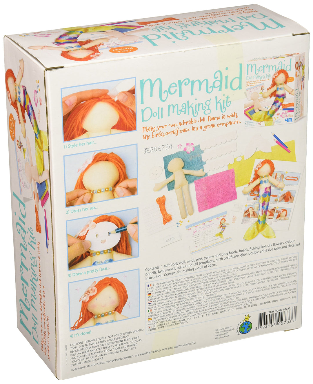 The Mermaid Doll DIY Kit – Smart Kids Planet