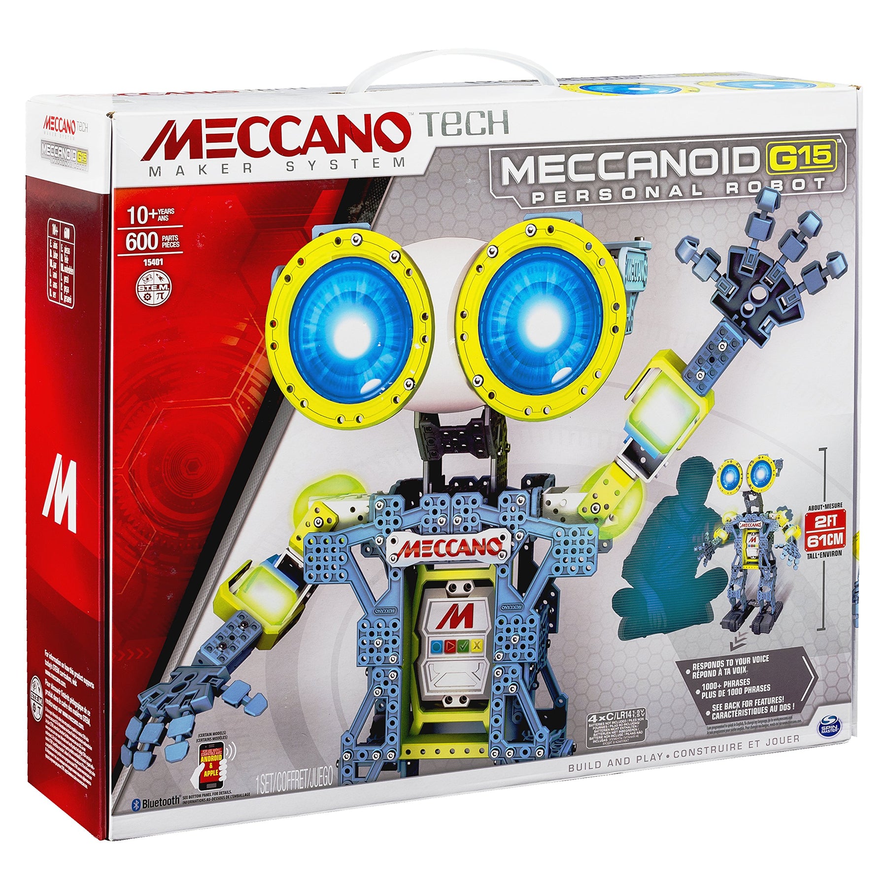 Meccano-Erector Meccanoid G15 – Smart Kids Planet